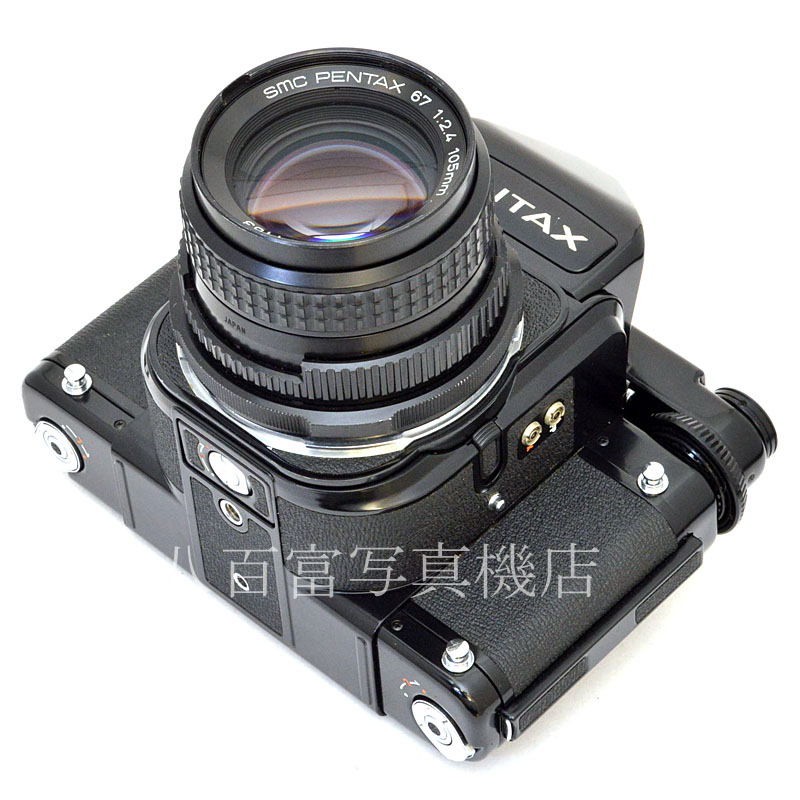 【中古】  PENTAX 67 TTL 無電源改 105mm F2.4 レンズセット ペンタックス 中古フイルムカメラ 50231