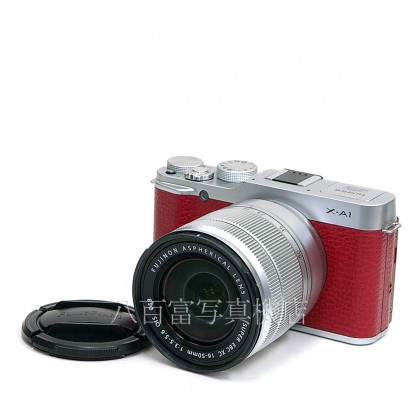 【中古】 フジフイルム FinePix X-A1 レッド XC16-50mmセット FUJIFILM 中古カメラ