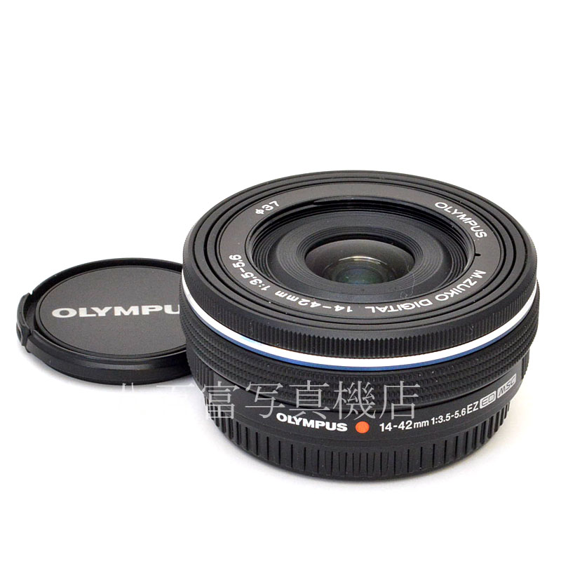 【中古】 オリンパス M ズイコー デジタル ED 14-42mm F3.5-5.6 EZ ブラック OLYMPUS  M.ZUIKO DIGITAL 中古交換レンズ 50277