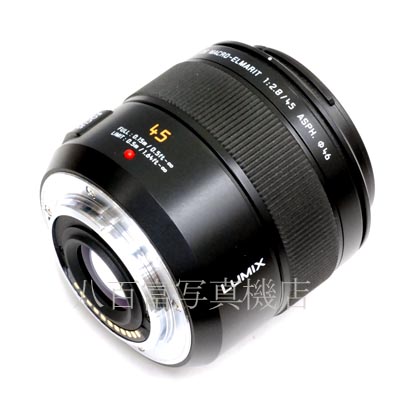 【中古】 パナソニック ライカ DG MACRO-ELMARIT 45mm F2.8 ASPH. MEGA O.I.S. Panasonic LEICA エルマリート 中古交換レンズ 41192