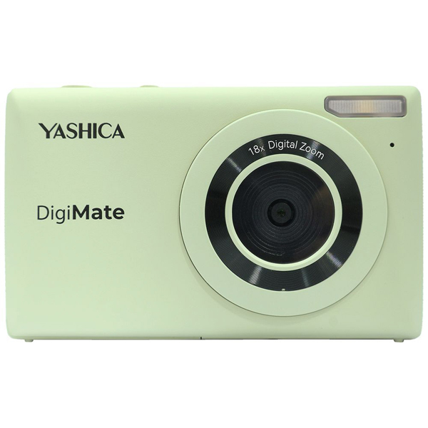 《予約商品》 ヤシカ DigiMate / ミントグリーン / YASHICA YAS-DGM100-MG /  [コンパクトデジタルカメラ]