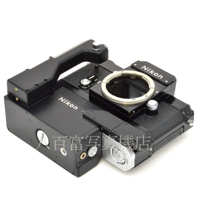 【中古】 ニコン New F アイレベル ブラック ボディ　F-36 モータドライブ付 Nikon 中古フイルムカメラ 45916