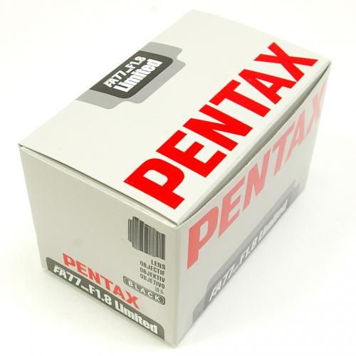 中古 SMC ペンタックス FA 77mm F1.8 Limited ブラック PENTAX 【中古レンズ】 01467