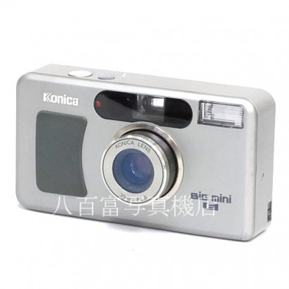 【中古】 コニカ ビッグミニ F シルバー  KONICA BiGmini F 中古カメラ 35383