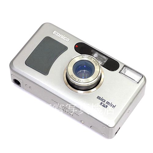 【中古】 コニカ ビッグミニ F シルバー  KONICA BiGmini F 中古カメラ 35383