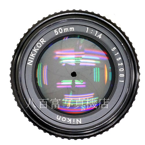 【中古】 ニコン Ai Nikkor 50mm F1.4S Nikon ニッコール 中古レンズ 35381｜カメラのことなら八百富写真機店
