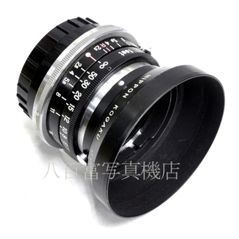 【中古】 ニコン W-Nikkor 3.5cm F2.5 ブラック Sマウント Nikon/ニッコール 中古交換レンズ 34740