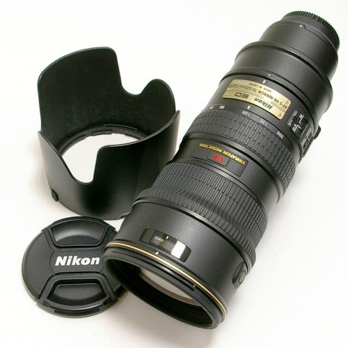 中古 ニコン AF-S VR Nikkor ED 70-200mm F2.8G ブラック Nikon / ニッコール 【中古レンズ】