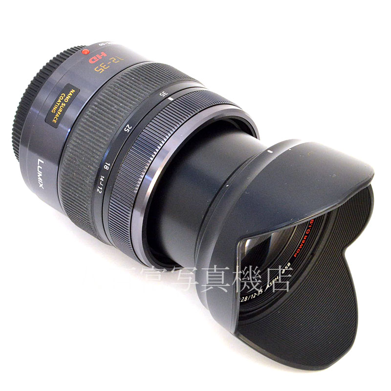【中古】 パナソニック LUMIX G X VARIO 12-35mm/F2.8 ASPH./POWER O.I.S. ブラック Panasonic 中古交換レンズ 50295