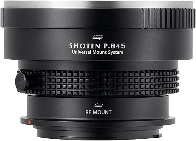 SHOTEN レンズマウントアダプター UMSシリーズ P645-CR-U（ペンタックス645マウントレンズ → キヤノンRFマウント変換）焦点工房