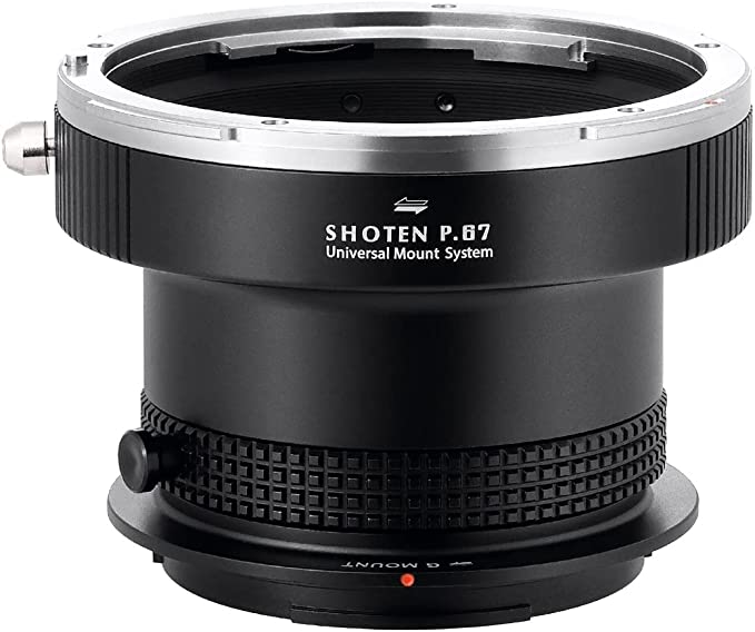 SHOTEN レンズマウントアダプター UMSシリーズ P67-FG-U（ペンタックス67マウントレンズ → 富士フイルムGマウント変換）焦点工房