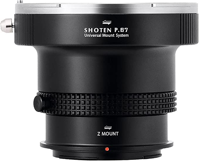 SHOTEN レンズマウントアダプター UMSシリーズ P67-NZ-U（ペンタックス67マウントレンズ → ニコンZマウント変換）焦点工房