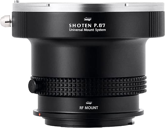 SHOTEN レンズマウントアダプター UMSシリーズ P67-CR-U （ペンタックス67マウントレンズ → キヤノンRFマウント変換）焦点工房