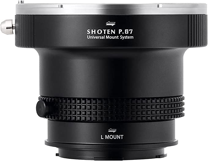 SHOTEN レンズマウントアダプター UMSシリーズ P67-LSL-U（ペンタックス67マウントレンズ → Lマウント変換）焦点工房