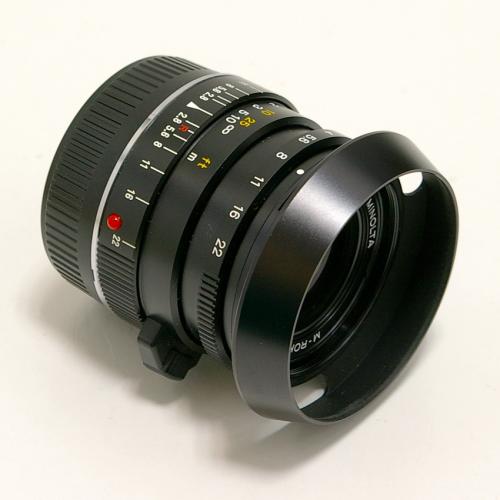 中古 ミノルタ M ROKKOR 28mm F2.8 ライカMマウント MINOLTA 【中古レンズ】 G9514