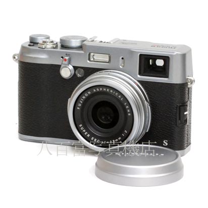 【中古】 フジフイルム FINEPIX  X100S シルバー FUJIFILM ファインピックス 中古デジタルカメラ 40848
