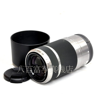 【中古】 ソニー E 55-210mm F4.5-6.3 OSS SEL55210 シルバー SONY 中古交換レンズ 46041