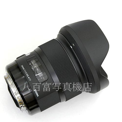 【中古】 シグマ 24mm F1.4 DG HSM 　Art　キヤノンEOS SIGMA 中古レンズ 35449