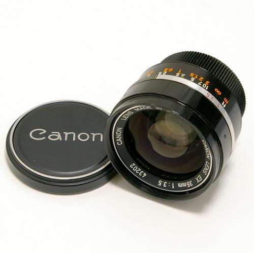 中古 キャノン EX 35mm F3.5 EX-EE・EX-AUTO専用 Canon 【中古レンズ】