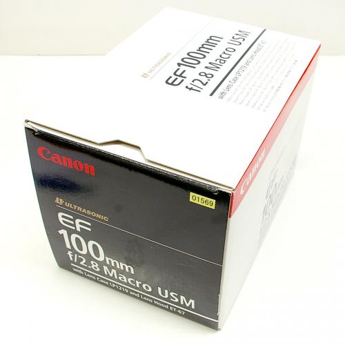 中古 キャノン EF MACRO 100mm F2.8 USM Canon 【中古レンズ】 01569