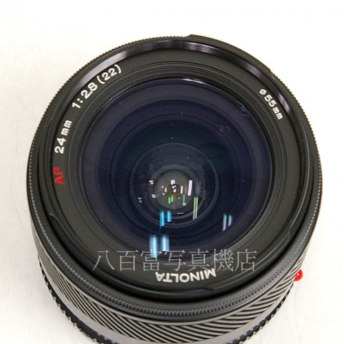 【中古】 MINOLTA/ミノルタ AF 24mm F2.8 型 中古レンズ 25143