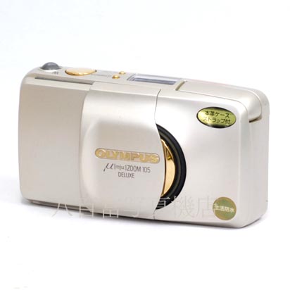 【中古】 オリンパス μZOOM 105 DELUXE シャンパンゴールド OLYMPUS　ミューズーム 中古フイルムカメラ 41250