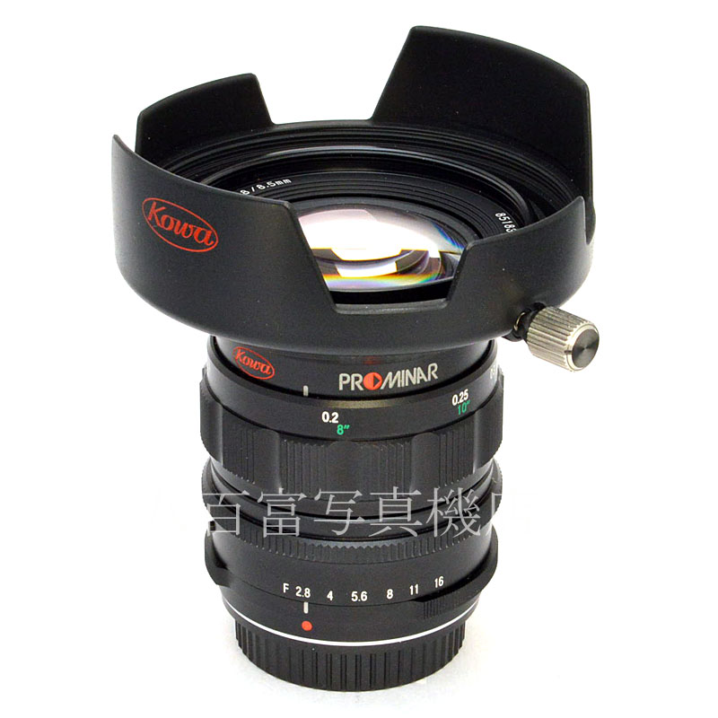 【中古】(コーワ) KOWA PROMINAR 8.5/2.8 ブラック マイクロフォーサーズ 中古】(コーワ) KOWA PROMINAR 8.5/2.8 ブラツク(マイクロフォー