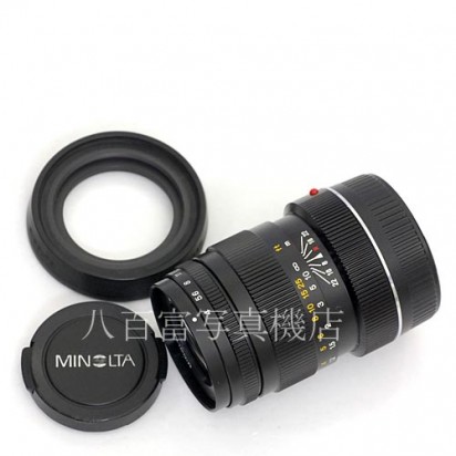 【中古】 ミノルタ M ROKKOR 90mm F4 CLE時代 ライカMマウント minolta ロッコール　35581