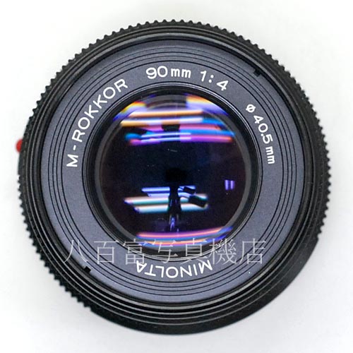 【中古】 ミノルタ M ROKKOR 90mm F4 CLE時代 ライカMマウント minolta ロッコール　35581