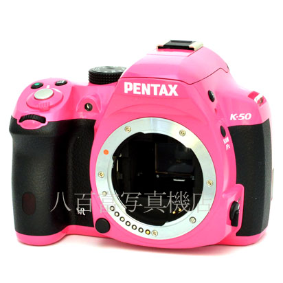 【中古】 ペンタックス K-50 ボディ ピンク PENTAX 中古デジタルカメラ 45934