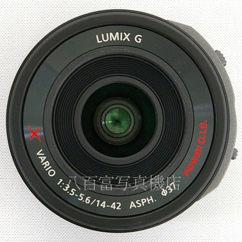 【中古】 パナソニック LUMIX G X VARIO PZ 14-42mm F3.5-5.6 ASPH. POWER O.I.S. ブラック 中古レンズ 25125