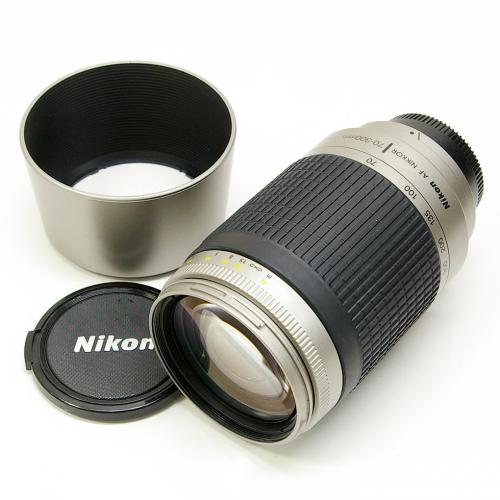 中古 ニコン AF Nikkor 70-300mm F4-5.6G シルバー Nikon / ニッコール 【中古レンズ】 1556